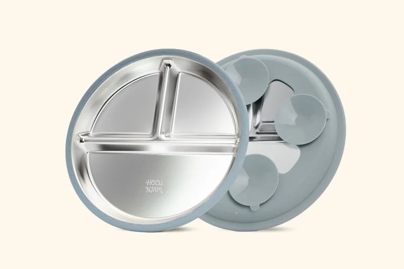 Small divided plate