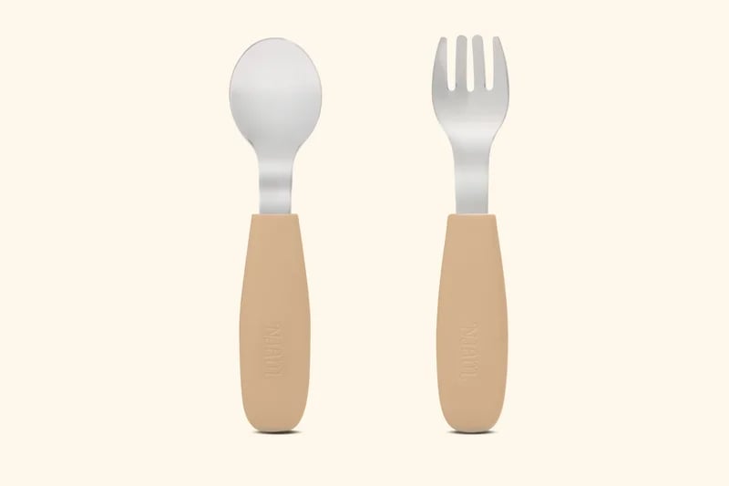 Full kids cutlery — spoon, fork, knife